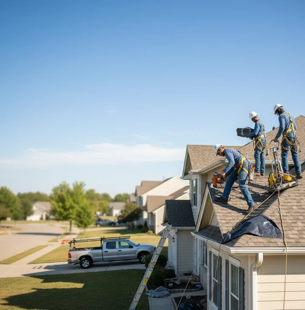 Roof Repair in Blanchard